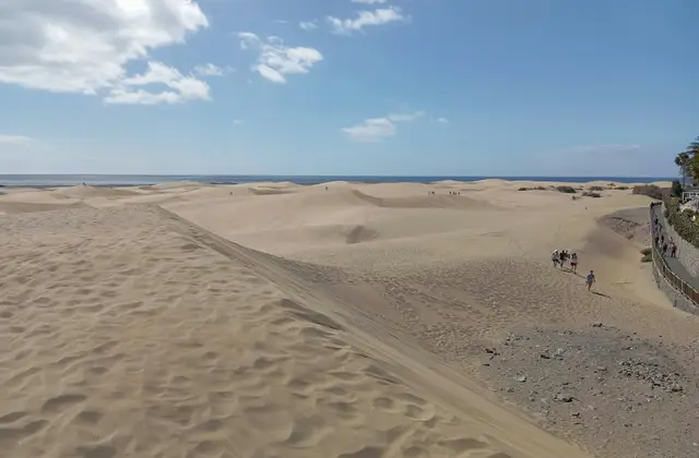 Dunas de Maspalomas en La Charca op Gran Canaria
