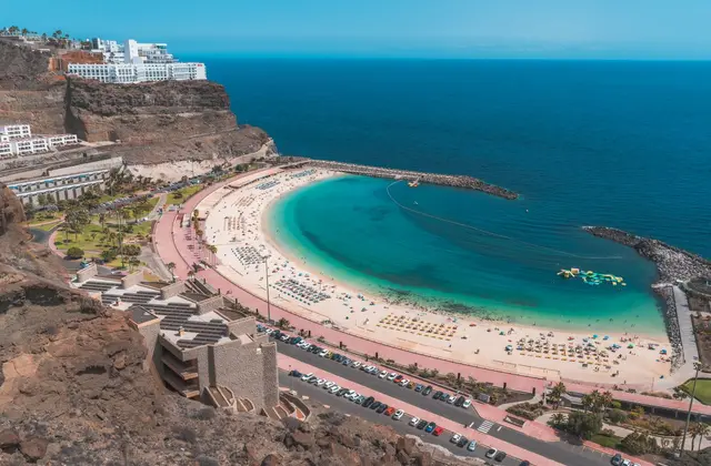 Playa de Amadores op Gran Canaria