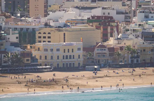 Playa de Las Canteras op Gran Canaria
